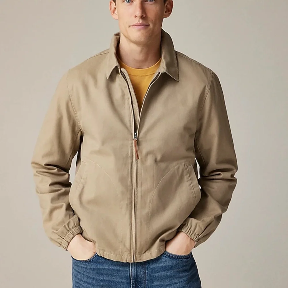 J.Crew Harrington jacket in cotton twill